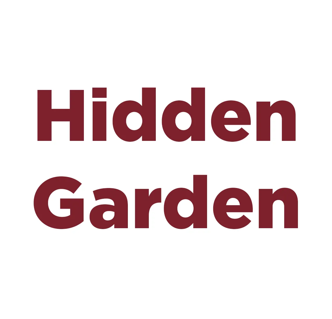 The Hidden Garden