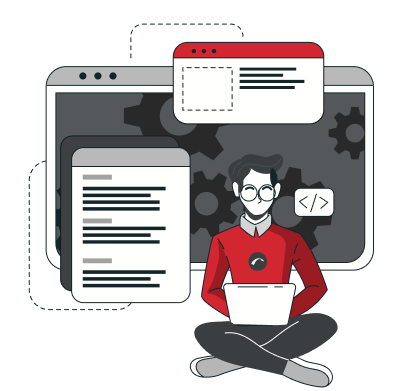 <p>We create <span style="color: #c8102e;">solutions</span> for a digital world</p>